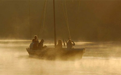 boat in the loire valley